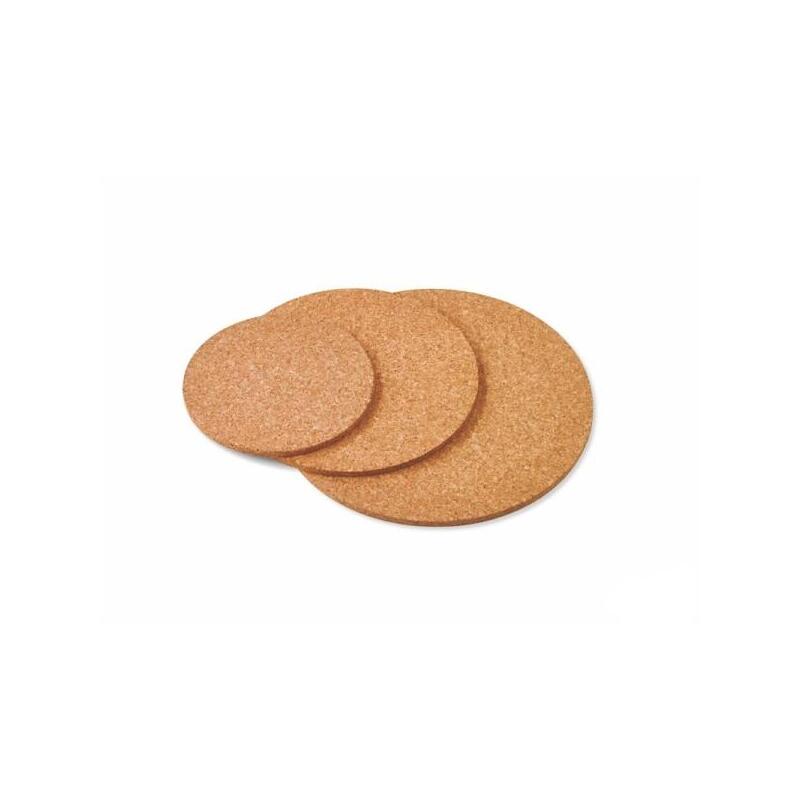 Pack De 10 Unidades Faibo Plancha De Corcho Redonda Para Manualidades - Medidas Ø 95mm