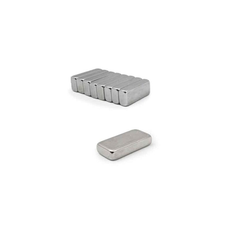 Pack De 10 Unidades - Iman De Neodimio 13x7x2mm