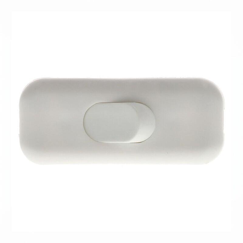 Pack De 10 Unidades - Interruptor De Paso, Plano, 2 A 250 V, Blanco, Retractilado