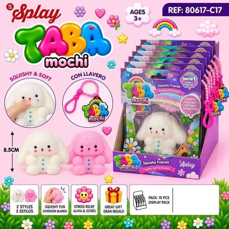 Pack De 10 Unidades - Juguete Antiestres Squishy Conejito 8,5cm Surtido