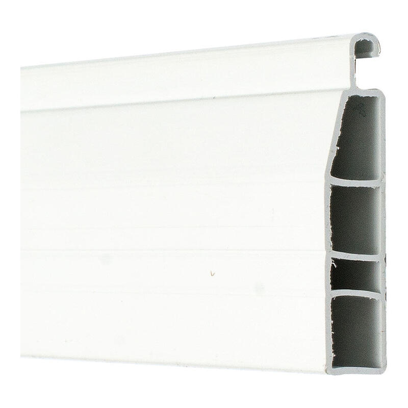 Pack De 10 Unidades - Lama Persiana Final Pr24 Para 39 Mm / 52 Mm Blanco 52 Mm X 12 Mm X 2 M