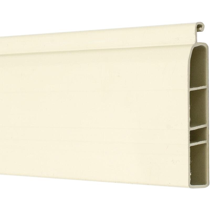 Pack De 10 Unidades - Lama Persiana Final Pr24 Para 39 Mm / 52 Mm Marfil 52 Mm X 9 Mm X 2 M