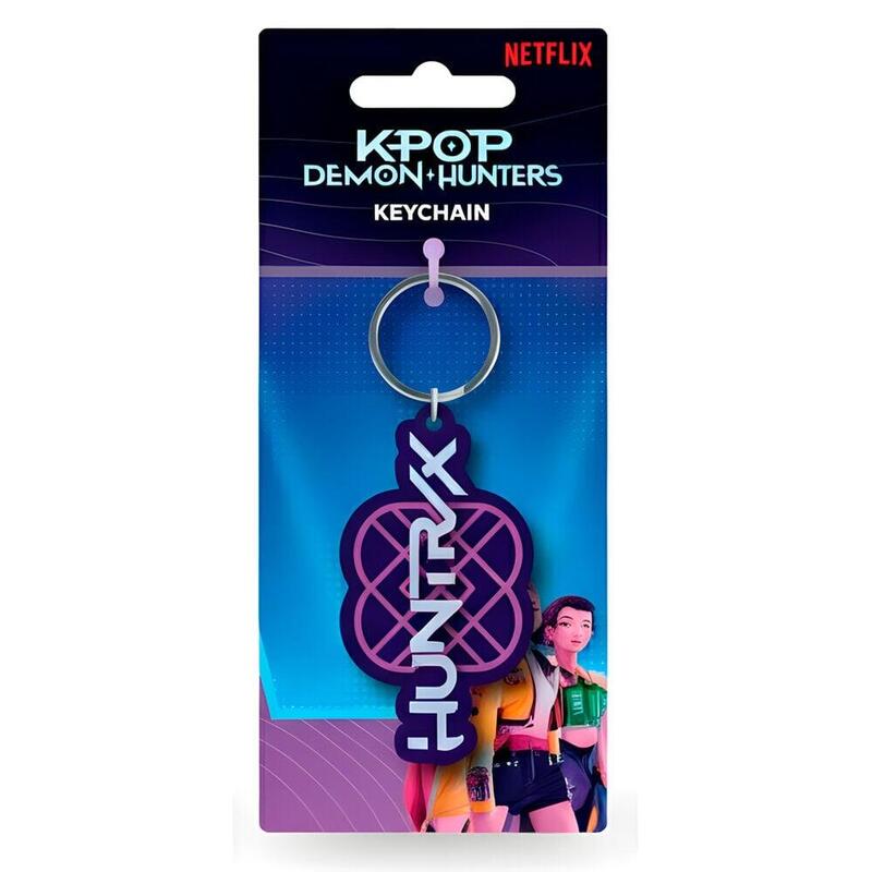 Pack De 10 Unidades - Llavero Logo Huntrix Kpop Demon Hunters