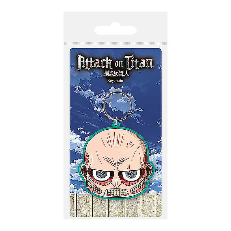 Pack De 10 Unidades - Llavero Titan Colossal Attack On Titan 6cm