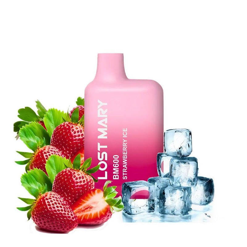 Pack De 10 Unidades Lost Mary Bm600 0% Strawberry Ice