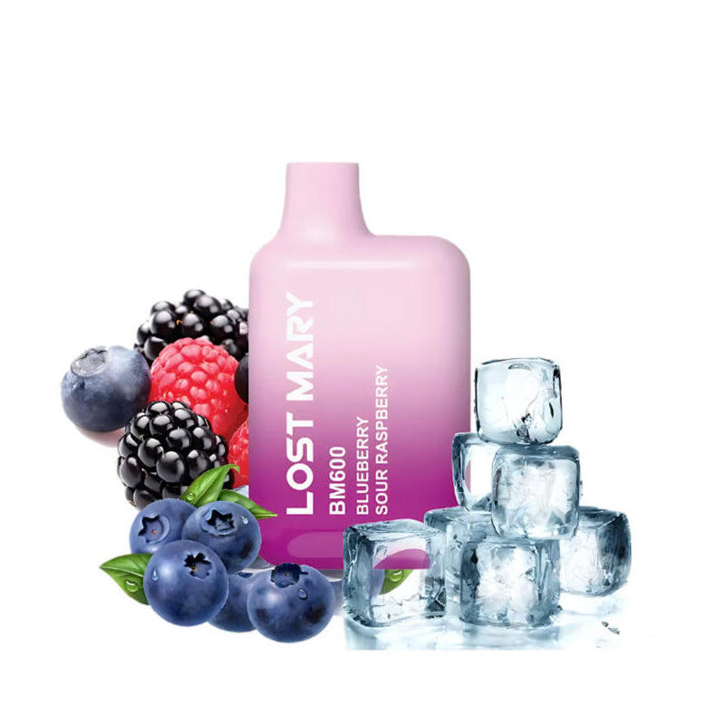 Pack De 10 Unidades Lost Mary Bm600 2% Blueberry Sour Raspberry