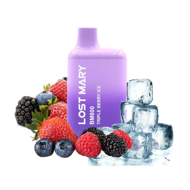Pack De 10 Unidades Lost Mary Bm600 2% Triple Berry Ice