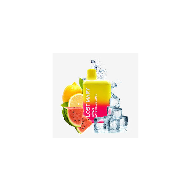 Pack De 10 Unidades Lost Mary Bm600 2% Watermelon Lemon