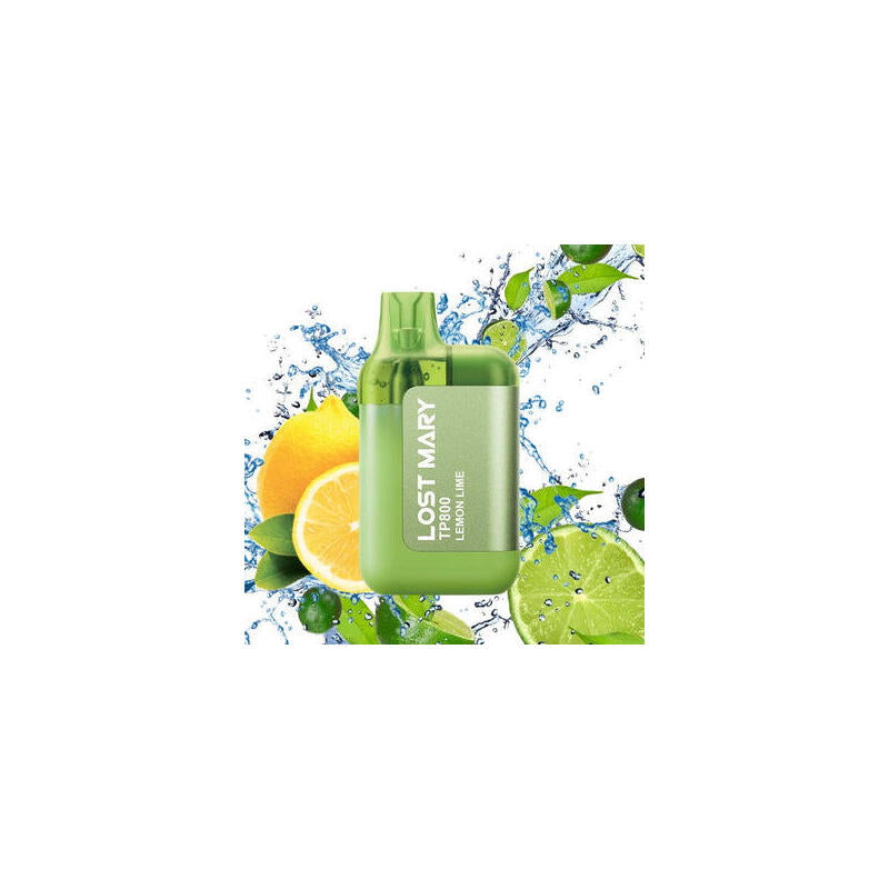 Pack De 10 Unidades Lost Mary Tp800 2% Lemon Lime