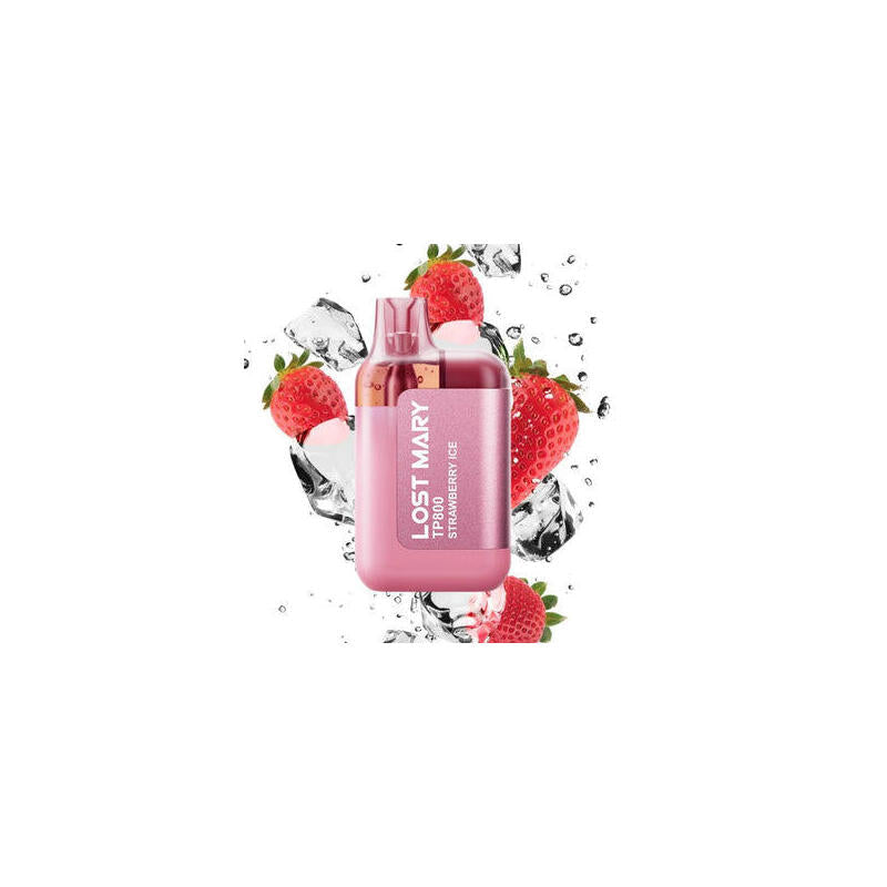 Pack De 10 Unidades Lost Mary Tp800 2% Strawberry Ice