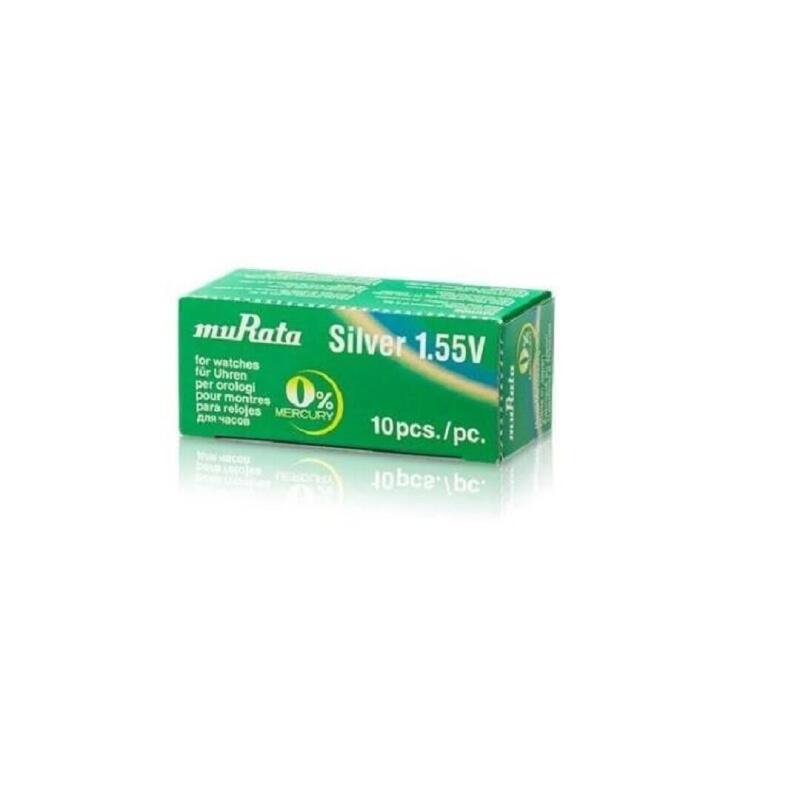 Pack De 10 Unidades Murata Pila Oxido Plata (373) Sr916sw Blister*1 10 Pilas