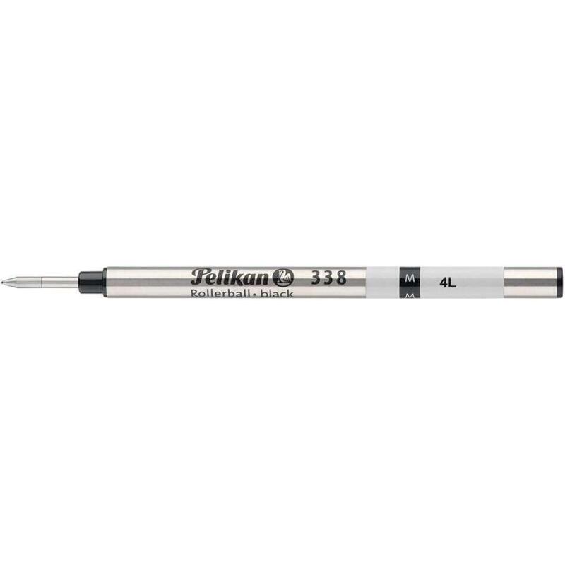 Pack De 10 Unidades Pelikan Recambio Roller 338 M - Para Boligrafo 338 Medio - Universal - Negro