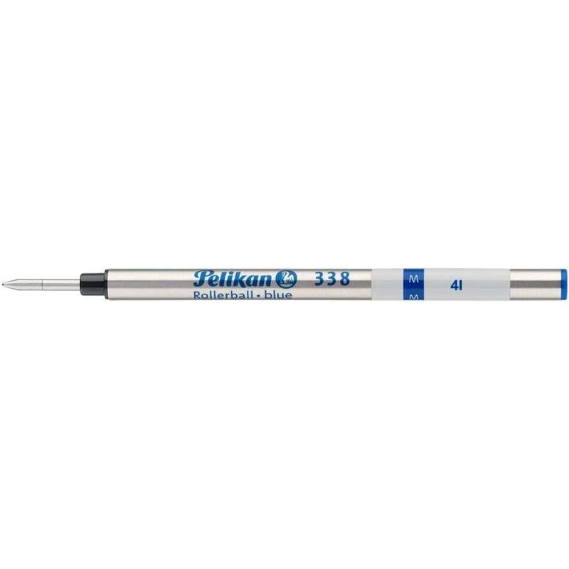 Pack De 10 Unidades Pelikan Recambio Roller 338 M - Universal - Para Boligrafo 338 - Facil De Cambiar - Azul