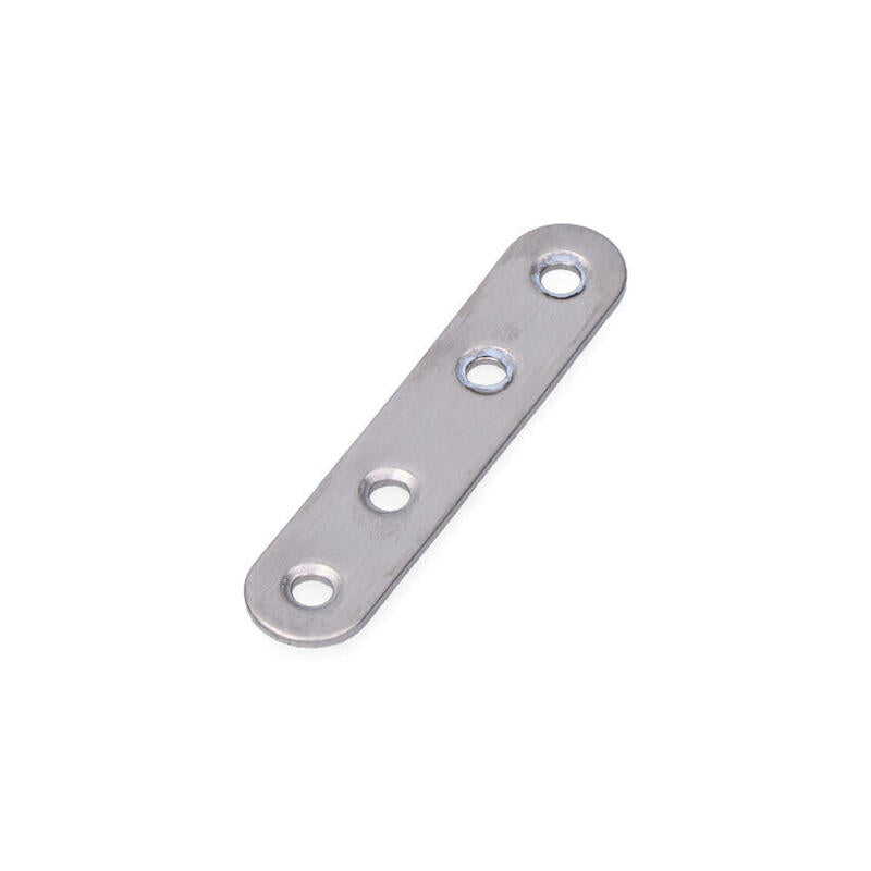 Pack De 10 Unidades - Placa Acero Inox 80x19x2mm