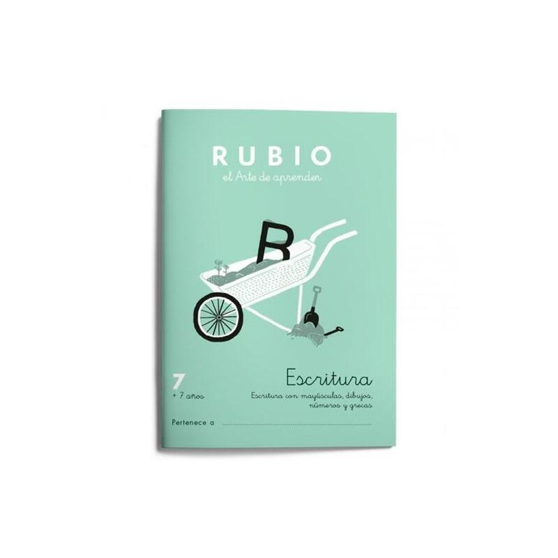Pack De 10 Unidades Rubio Cuaderno De Escritura Nº 7