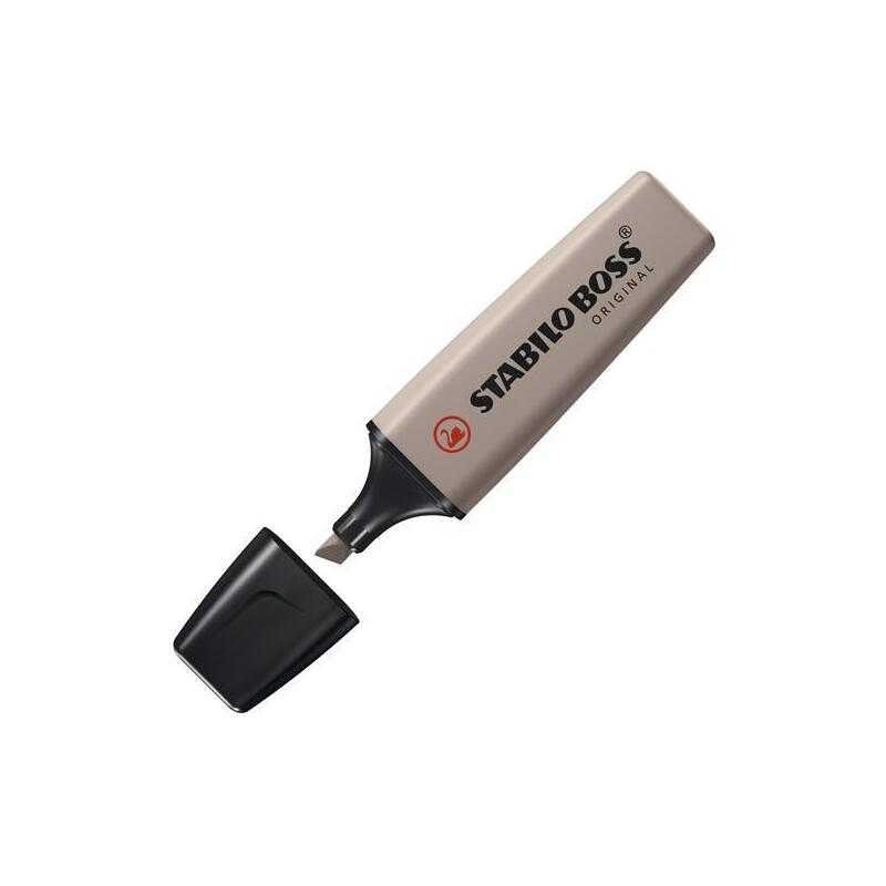 Pack De 10 Unidades Stabilo Marcador Boss Original Naturecolors Gris Cálido