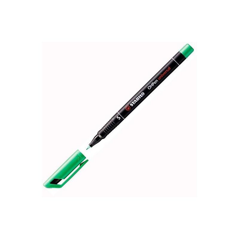 Pack De 10 Unidades Stabilo Marcador Permanente Ohpen Universal M Punta Media 1.0mm Verde