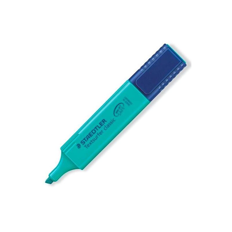Pack De 10 Unidades Staedtler Marcador Fluorescente Textsurfer Classic Turquesa