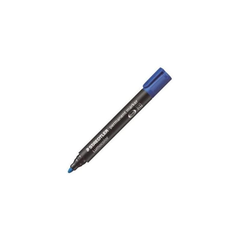 Pack De 10 Unidades Staedtler Marcador Permanente Lumocolor 352-3 Azul