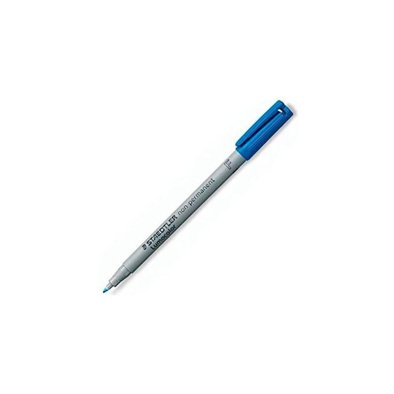 Pack De 10 Unidades Staedtler Rotulador No Permanente Lumocolor 316 F Azul