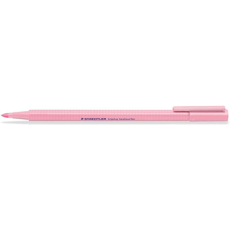 Pack De 10 Unidades Staedtler Triplus Textsurfer 362 Rotulador Fluorescente - Punta Biselada 1 - 5mm Aprox - Tinta Base De Agua - Color Carmin Claro