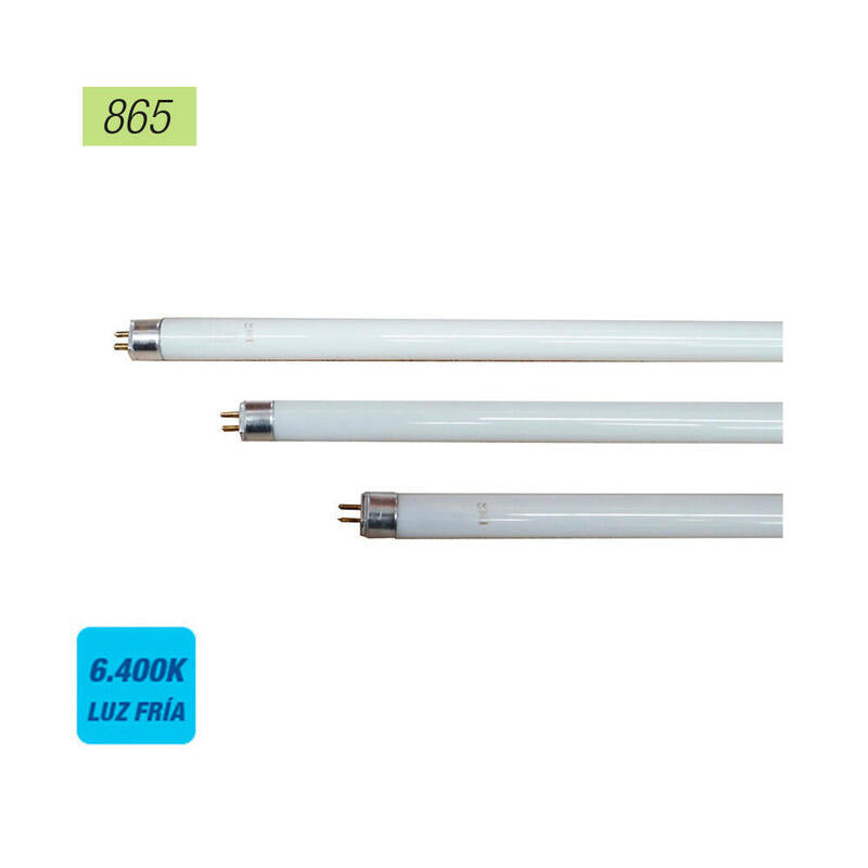 Pack De 10 Unidades - Tubo Fluorescente 6w 6400k Modelo: T5 Luz Fria Edm