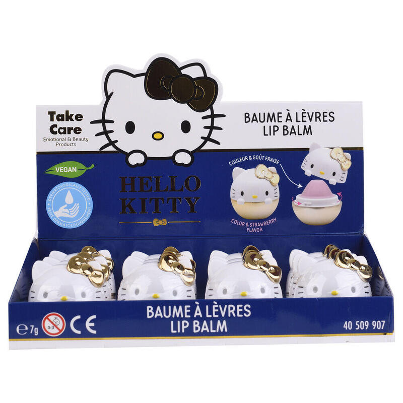 Pack De 12 Unidades - Balsamo Labial Protector 3d Hello Kitty