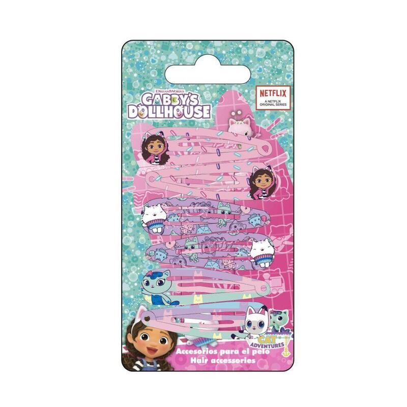 Pack De 12 Unidades - Blister 6 Horquillas Pelo La Casa De Muñecas De Gabby