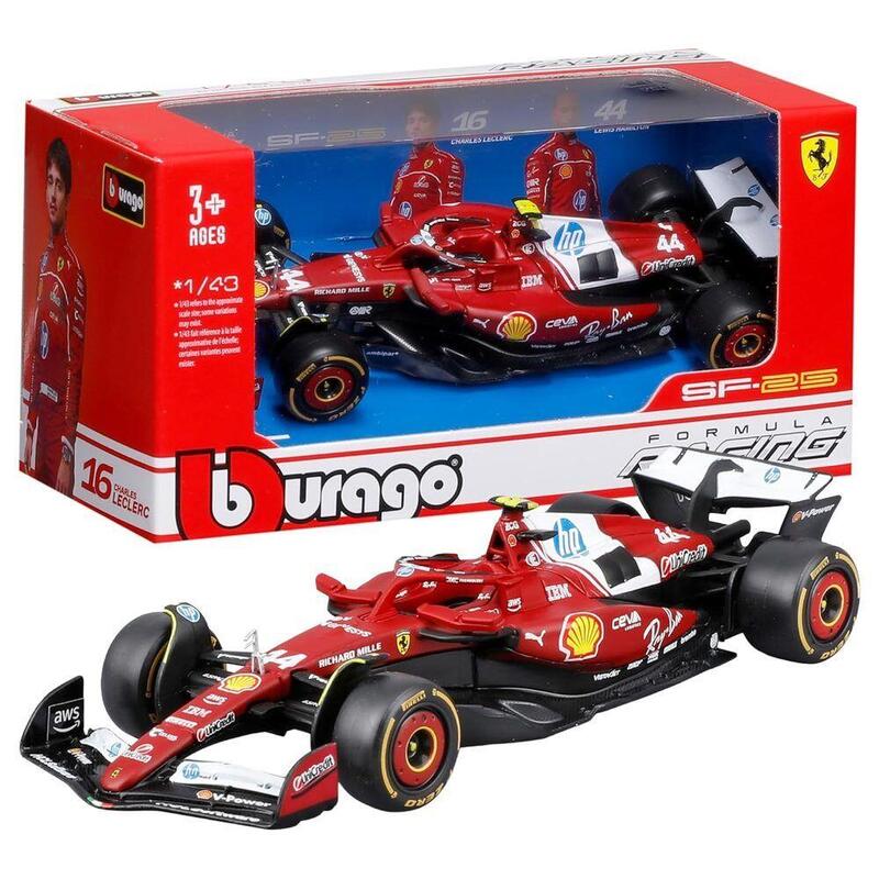 Pack De 12 Unidades - Coche Ferrari Sf-25 Metal