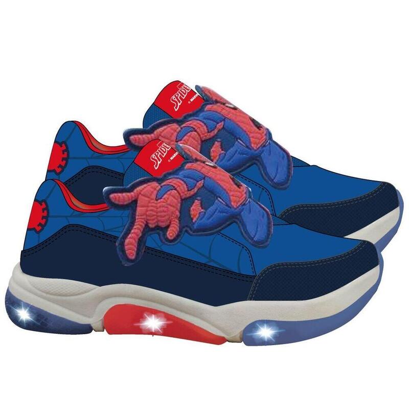 Pack De 12 Unidades - Deportivas Spiderman Marvel Luces
