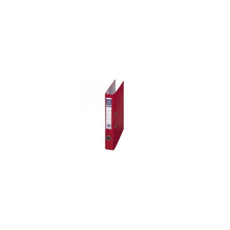 Pack De 12 Unidades Dohe Archivador Palanca Archicolor Folio Lomo Estrecho Rado Cartón Forrado Pp Rojo