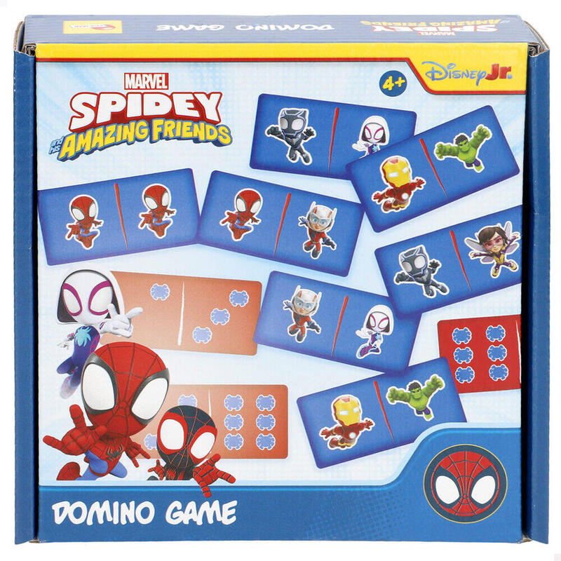 Pack De 12 Unidades - Domino Spidey And The Amazing Friends Marvel