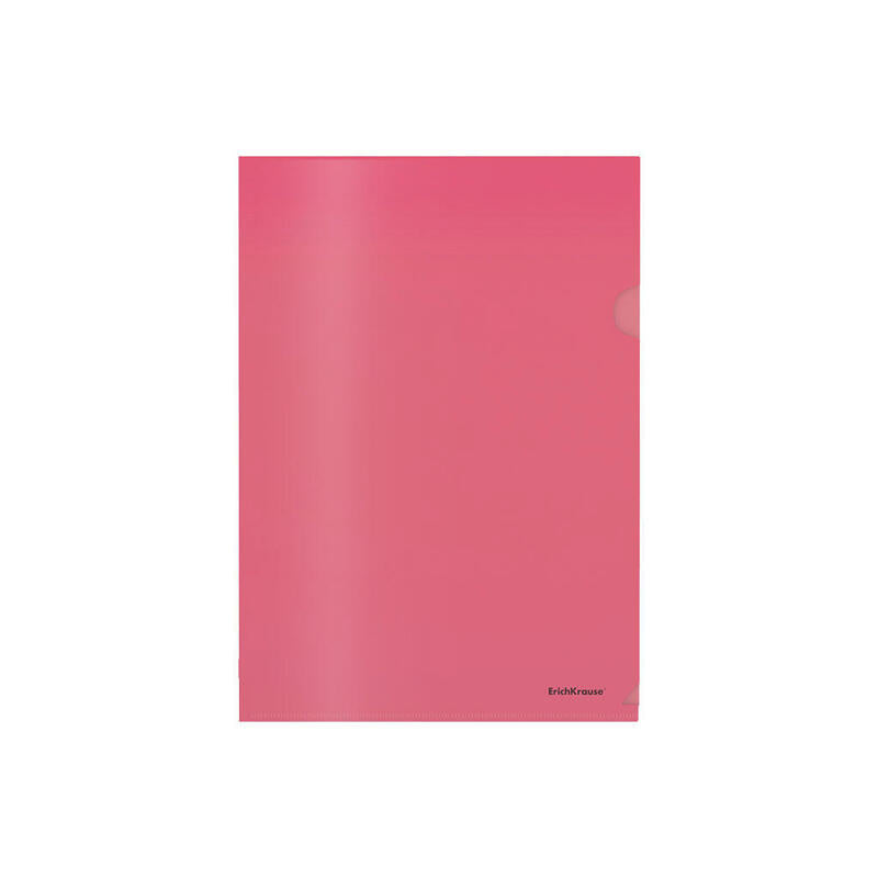 Pack De 12 Unidades Erichkrause Dossiers Uñero Glossy Classic - A4 Semitransparente - Color Rojo