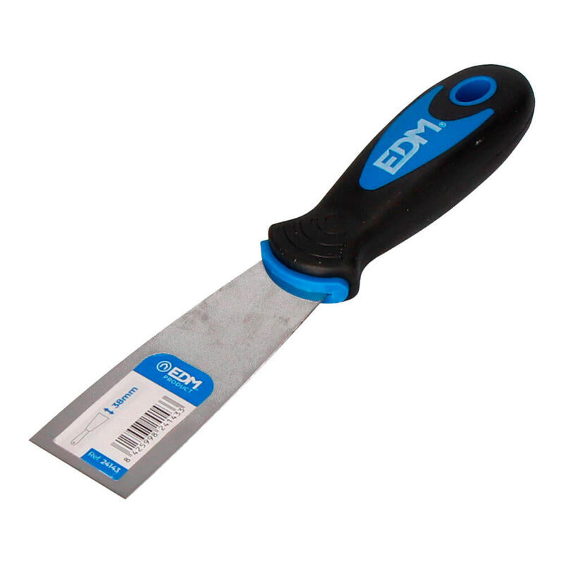 Pack De 12 Unidades - Espatula Profesional Mango Caucho 40mm Edm