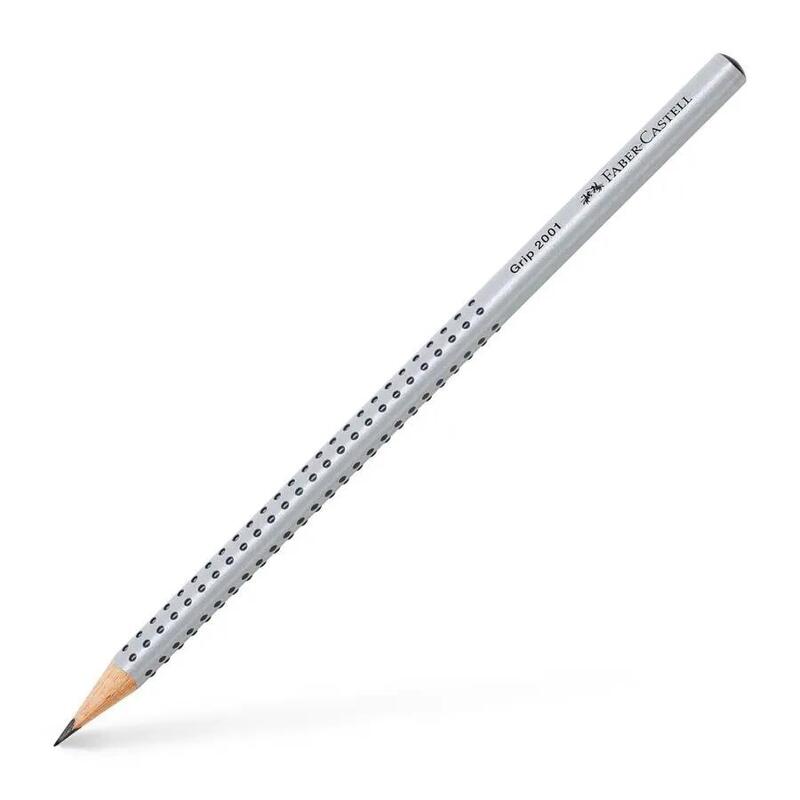 Pack De 12 Unidades Faber-Castell Grip 2001 Lapiz De Grafito Hb - Zona De Agarre Seguro Y Antideslizante - Ecologico