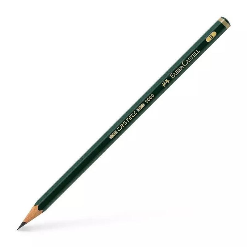Pack De 12 Unidades Faber - Castell Lápiz De Grafito Ecolapiz 9000-B