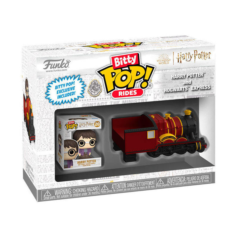 Pack De 12 Unidades - Figura Bitty Pop Ride Harry Potter - Harry Potter With Hogwarts Epxress
