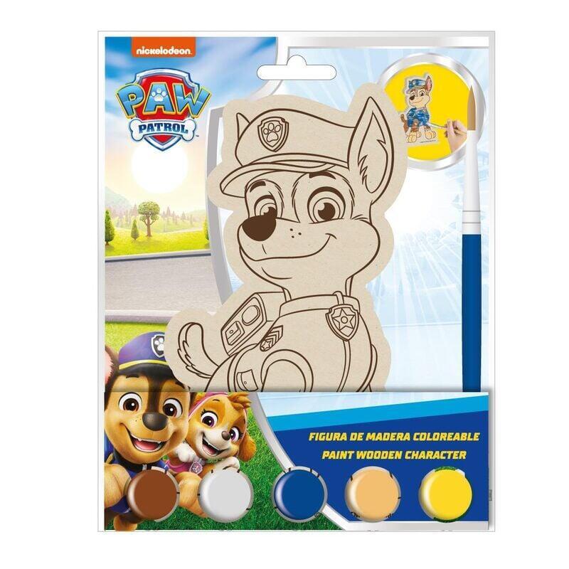 Pack De 12 Unidades - Figura Coloreable Patrulla Canina Paw Patrol