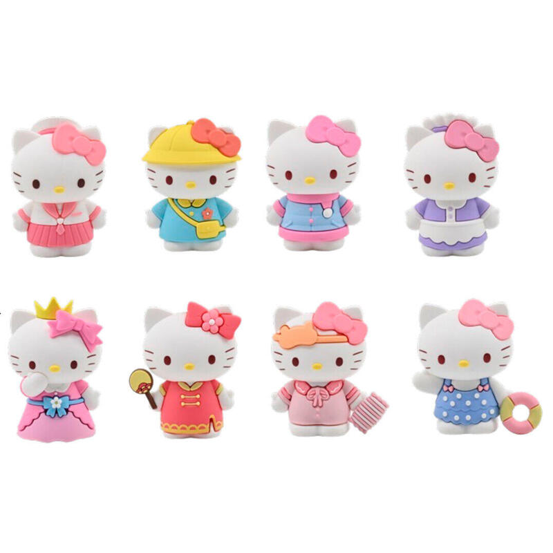 Pack De 12 Unidades - Figura Hello Kitty 5cm Surtido