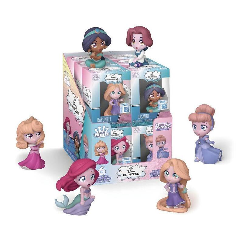 Pack De 12 Unidades - Figura Mini Vinyl Disney Princess Surtido