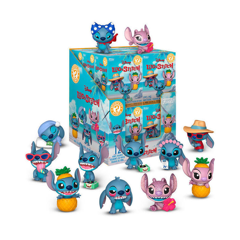 Pack De 12 Unidades - Figura Mystery Mini Disney Lilo & Stitch Surtido