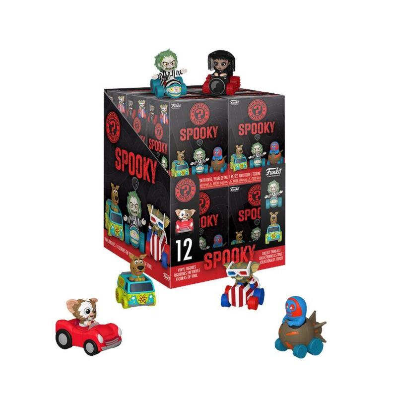 Pack De 12 Unidades - Figura Mystery Mini Spooky Rides Warner Bros Surtido
