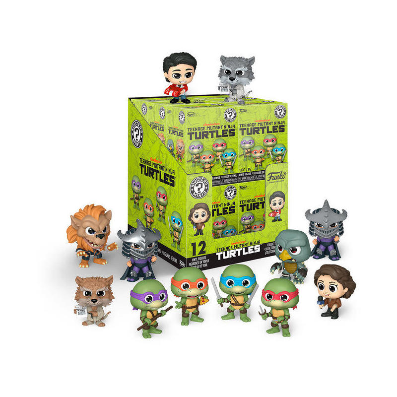 Pack De 12 Unidades - Figura Mystery Mini Teenage Mutant Ninja Tortugas Ninja Surtido
