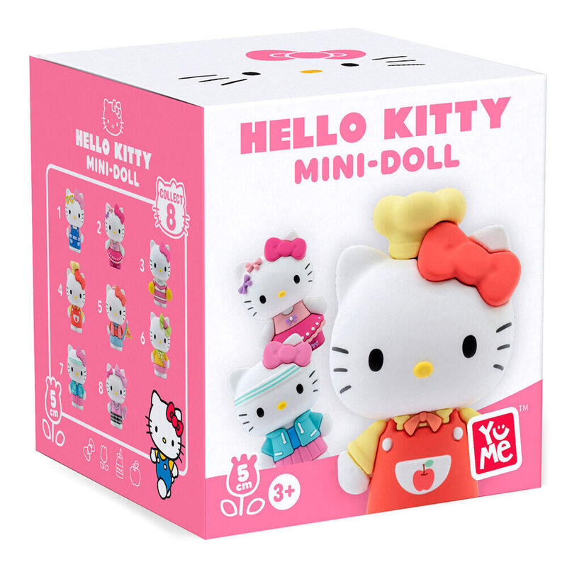 Pack De 12 Unidades - Figura Sorpresa Hello Kitty 5cm Surtido