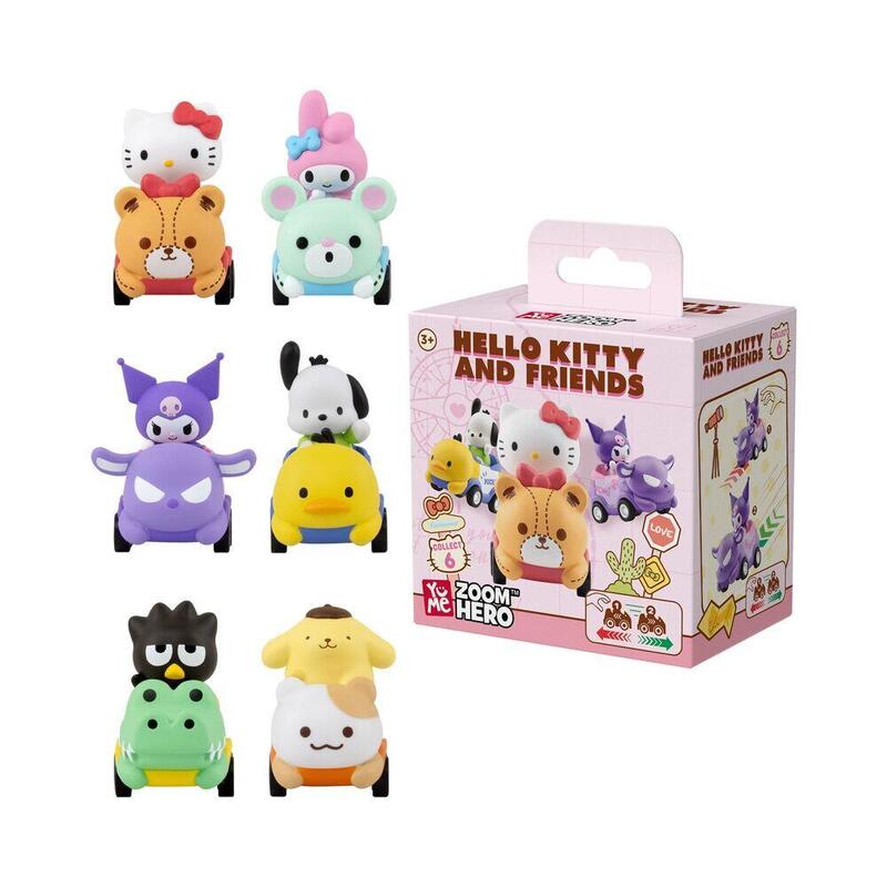 Pack De 12 Unidades - Figura Sorpresa Series 1 Zoom Hero Hello Kitty And Friends Surtido