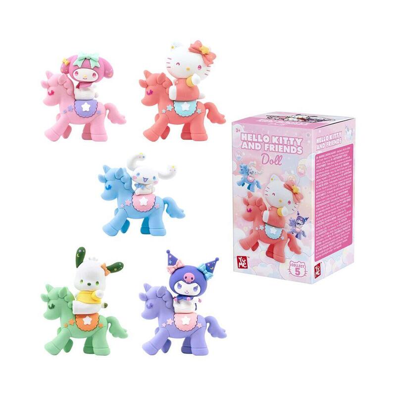 Pack De 12 Unidades - Figura Sorpresa Unicorn Hello Kitty And Friends 5,6cm Surtido