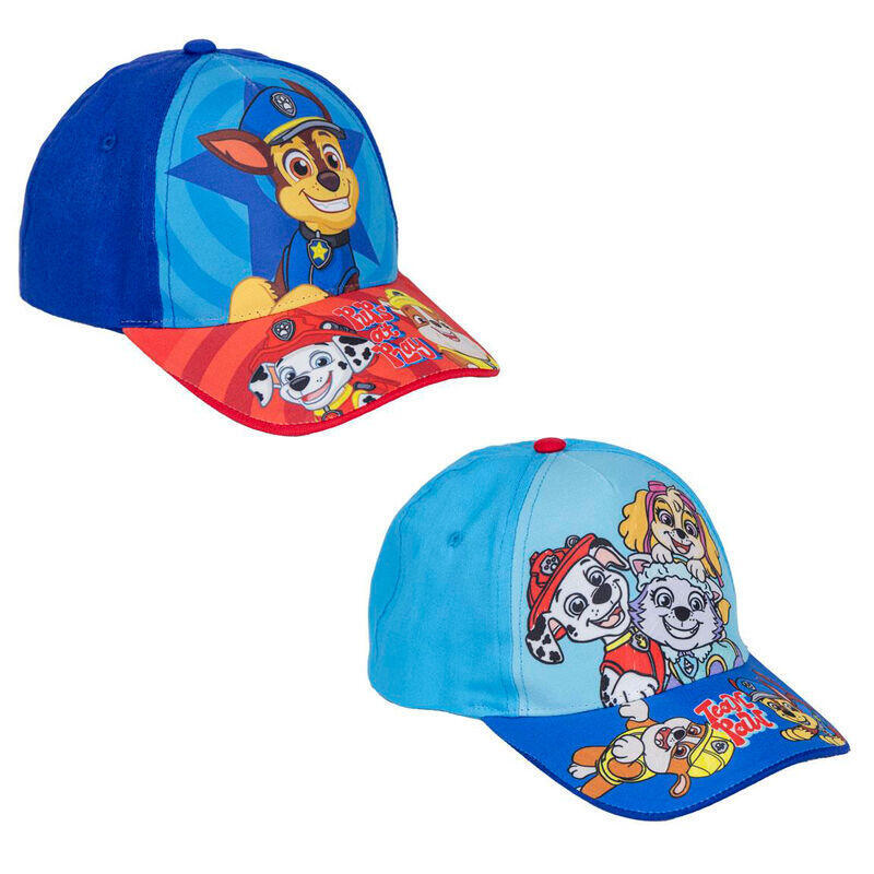 Pack De 12 Unidades - Gorra Patrulla Canina Paw Patrol Surtido