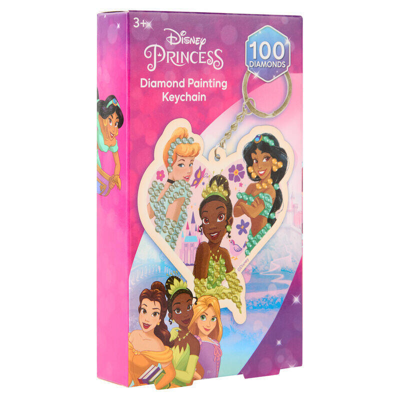 Pack De 12 Unidades - Llavero Diamanes Princesas Disney