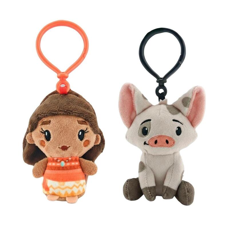 Pack De 12 Unidades - Llavero Peluche Vaiana Moana Disney Surtido