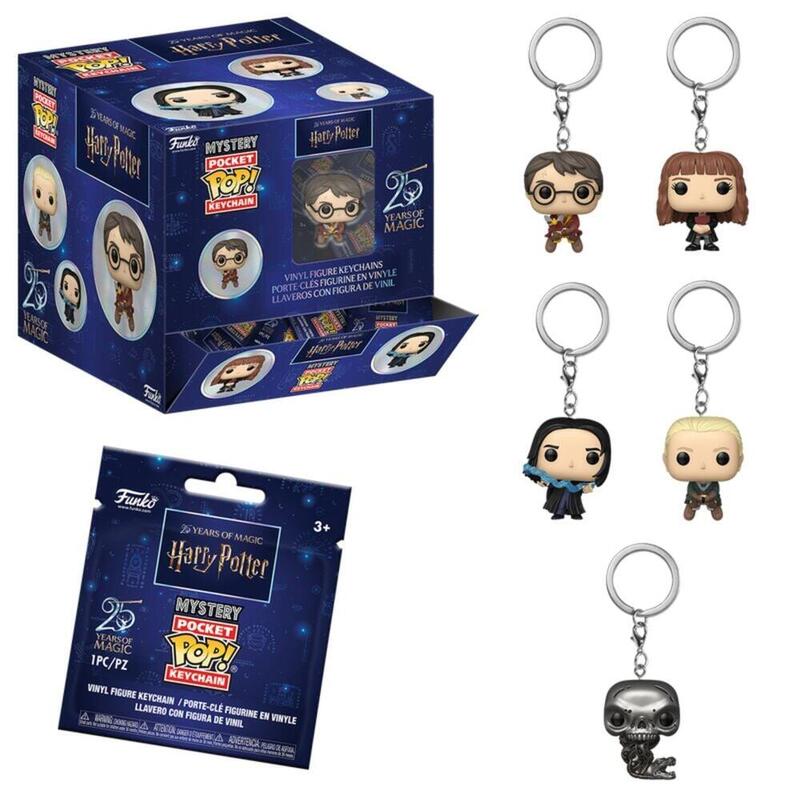 Pack De 12 Unidades - Llavero Pocket Pop Mystery Harry Potter Surtido